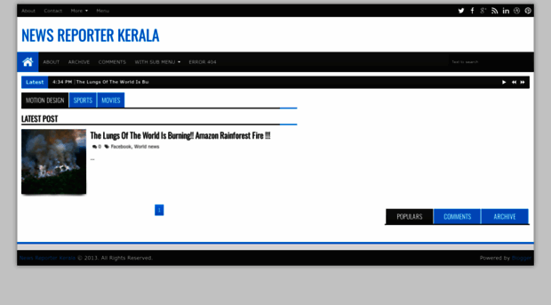 newsreporterkerala.blogspot.in