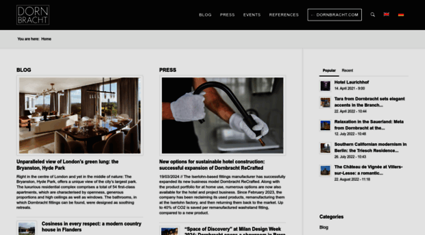 newsroom.dornbracht.com