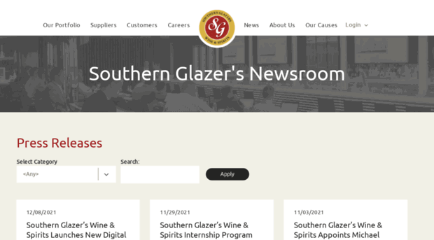 newsroom.southernglazers.com