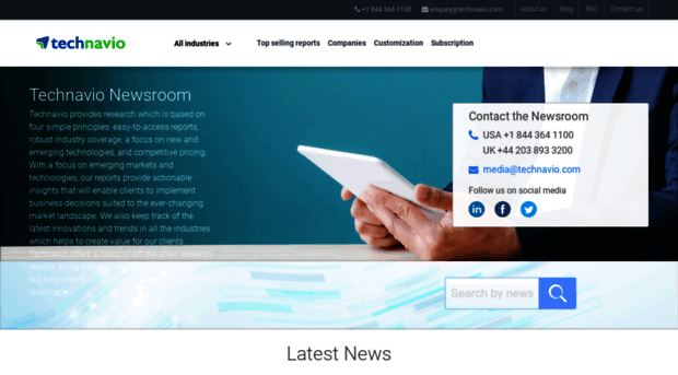 newsroom.technavio.com