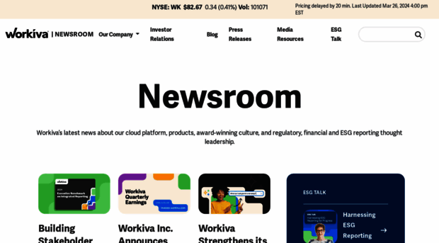 newsroom.workiva.com