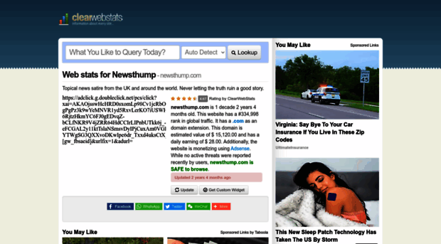 newsthump.com.clearwebstats.com