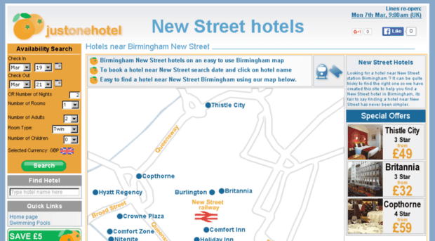 newstreethotels.co.uk