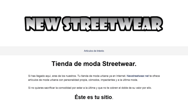 newstreetwear.net