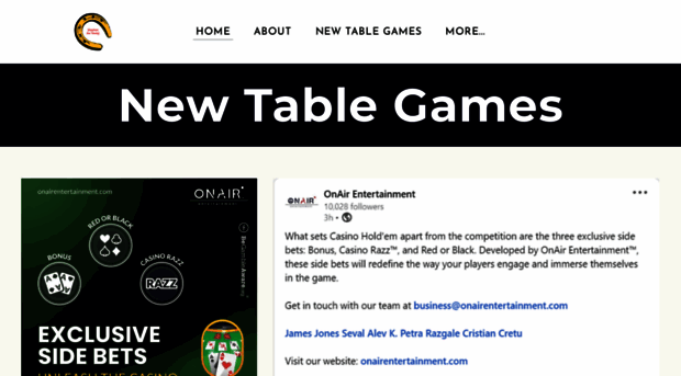 newtablegames.com