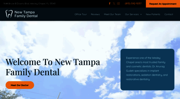 newtampafamilydental.com