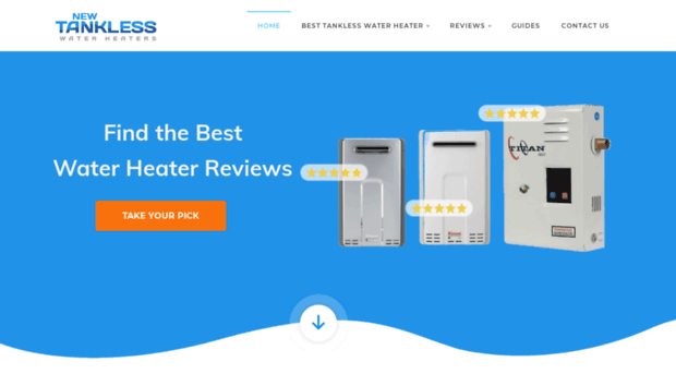 newtanklesswaterheaters.com