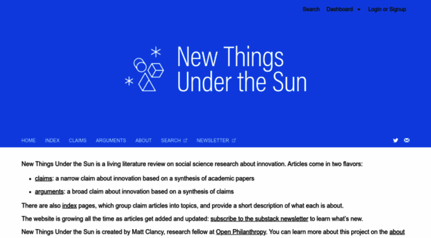 newthingsunderthesun.com