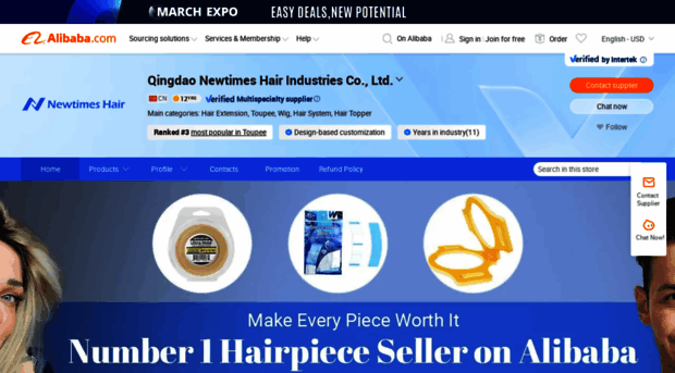 newtimeshair.en.alibaba.com