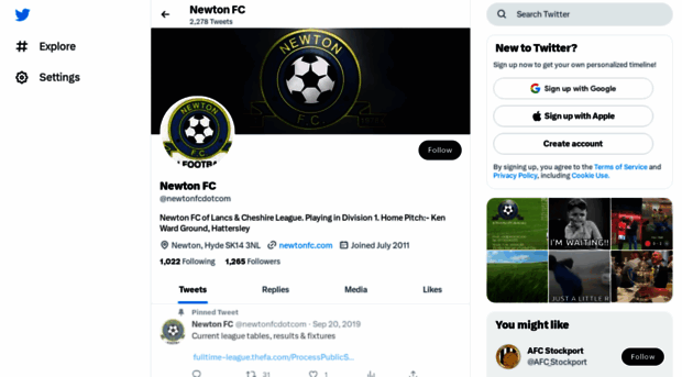 newtonfc.com