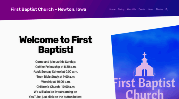 newtonfirstbaptist.com