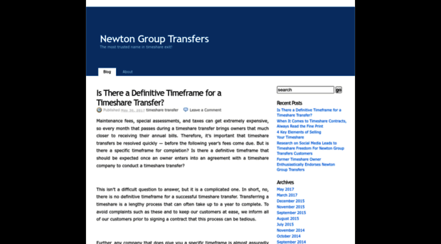 newtongrouptransfers.wordpress.com