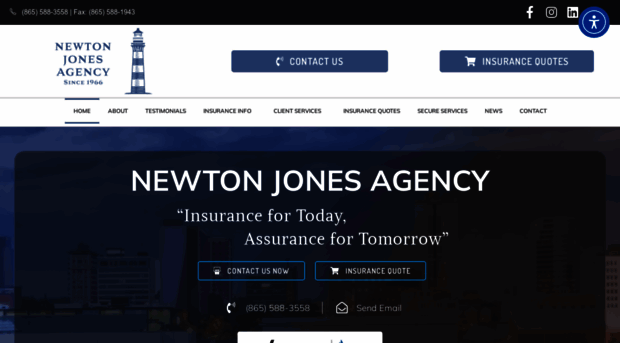 newtonjonesagency.com