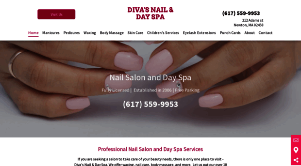 newtonnailspa.com