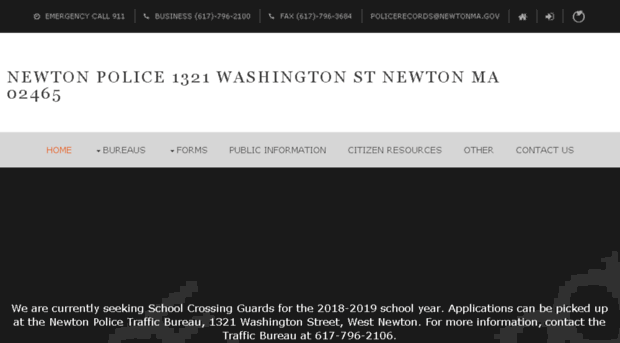 newtonpolice.com