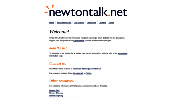 newtontalk.net