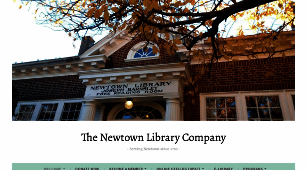 newtownlibrarycompany.org