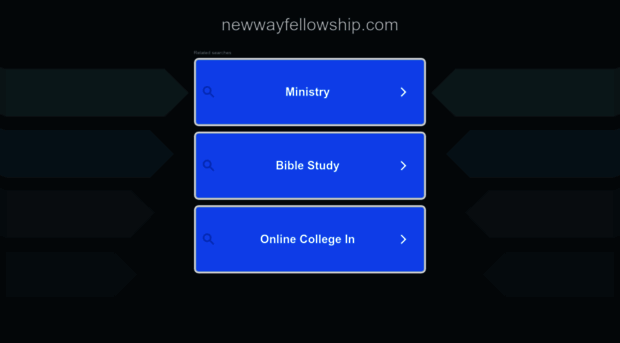 newwayfellowship.com