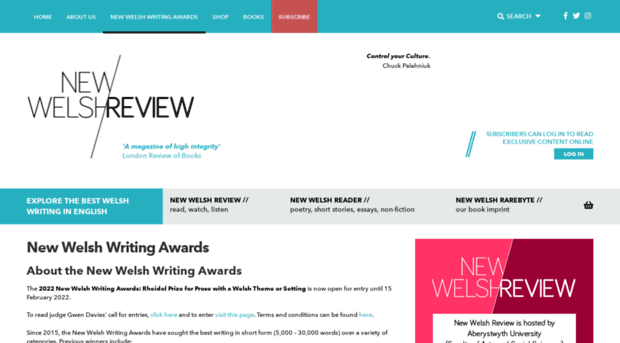newwelshwritingawards.com