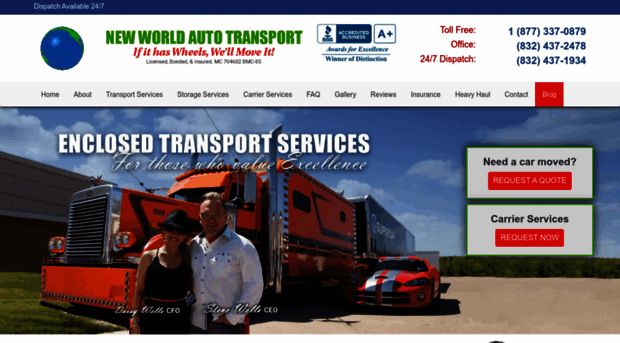 newworldautotransport.com