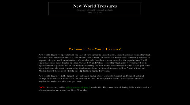 newworldtreasures.com