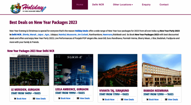 newyearpackagesindia.com