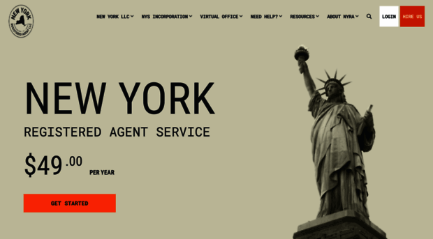 newyorkregisteredagent.com