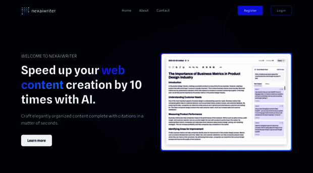 nexaiwriter.com
