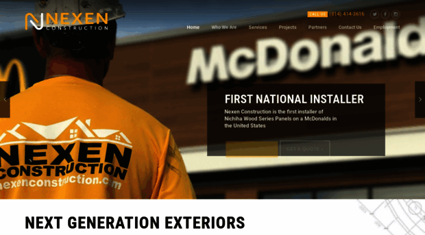 nexenconstruction.com