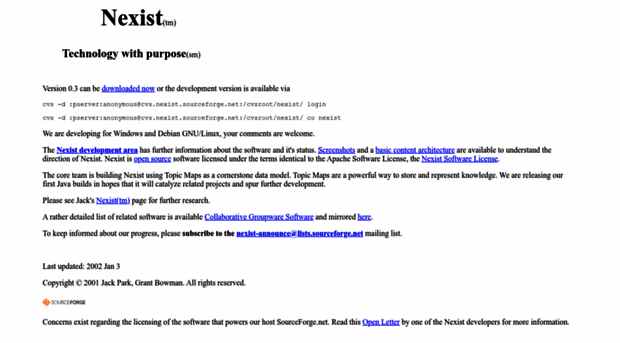 nexist.sourceforge.net