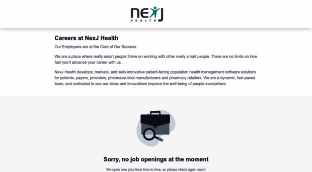 nexj-health.workable.com