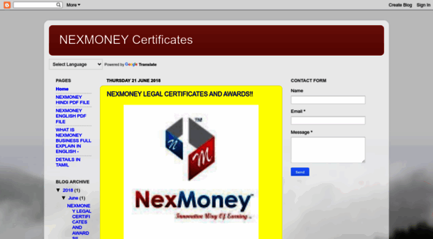 nexmoneycertificates.blogspot.com