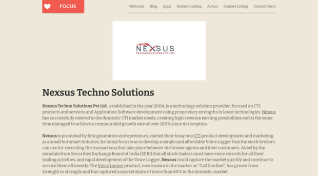 nexsustechnosolutions.strikingly.com