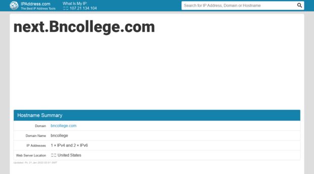 next.bncollege.com.ipaddress.com