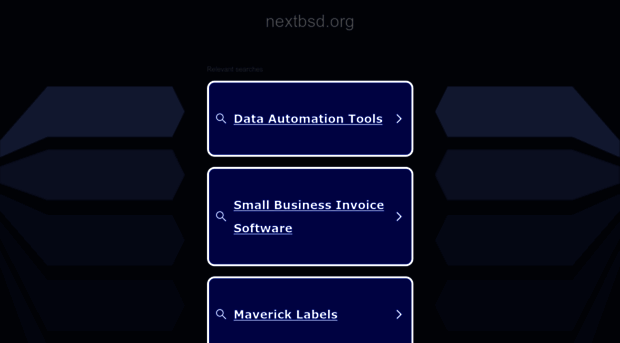 nextbsd.org