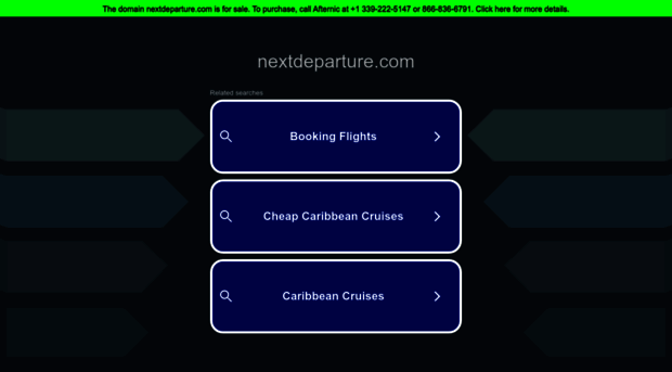 nextdeparture.com