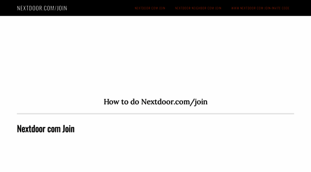 nextdoor-com-join.com