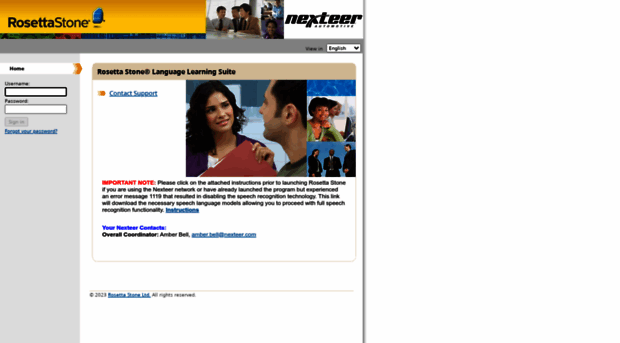 nexteer.rosettastoneenterprise.com