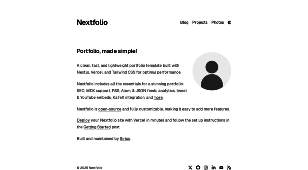 nextfolio-template.vercel.app