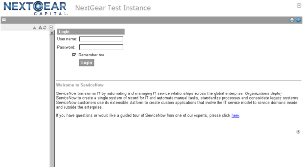 nextgeartest.service-now.com