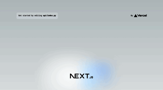 nextjs-flask-starter.vercel.app