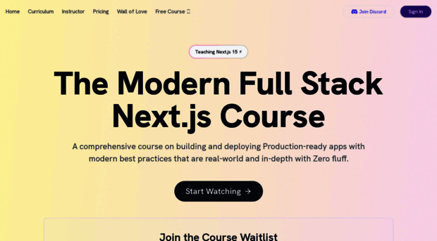 nextjscourse.dev