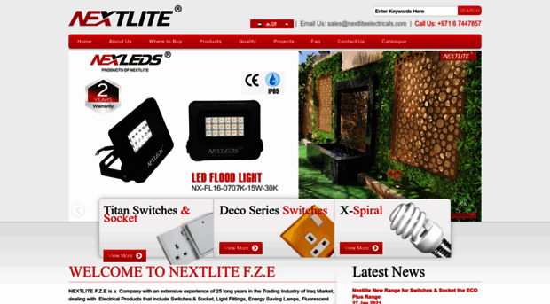 nextliteelectricals.com