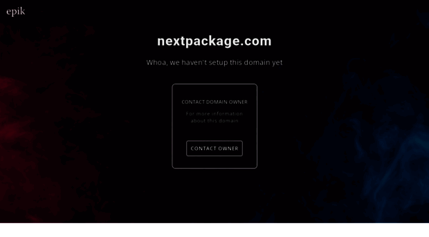 nextpackage.com