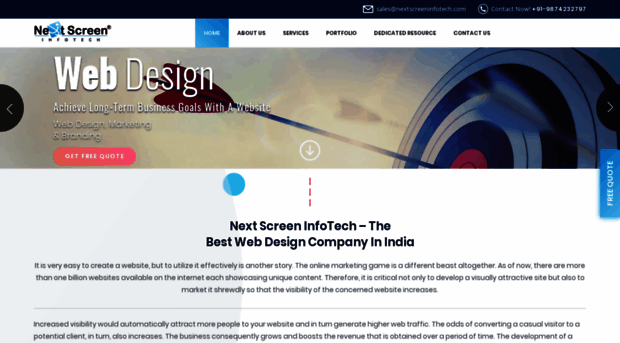 nextscreeninfotech.com