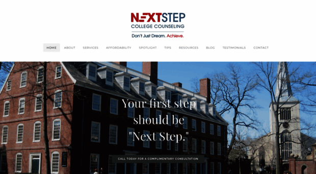 nextstepcollegecounseling.com