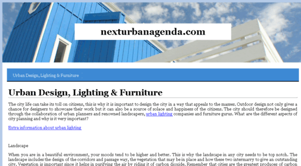 nexturbanagenda.com