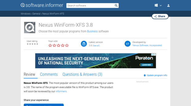 nexus-winform-xfs.software.informer.com
