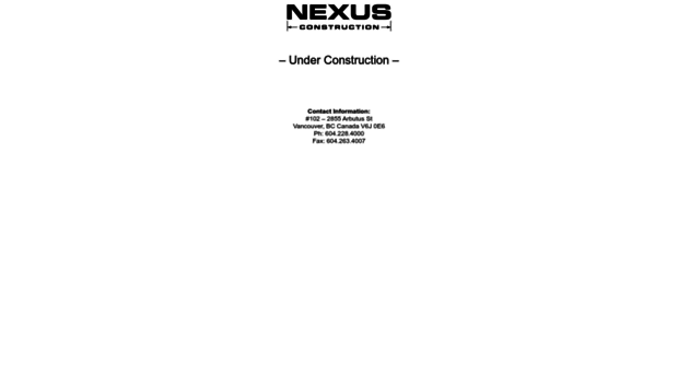 nexusconstruction.net