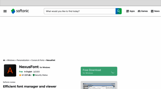 nexusfont.en.softonic.com